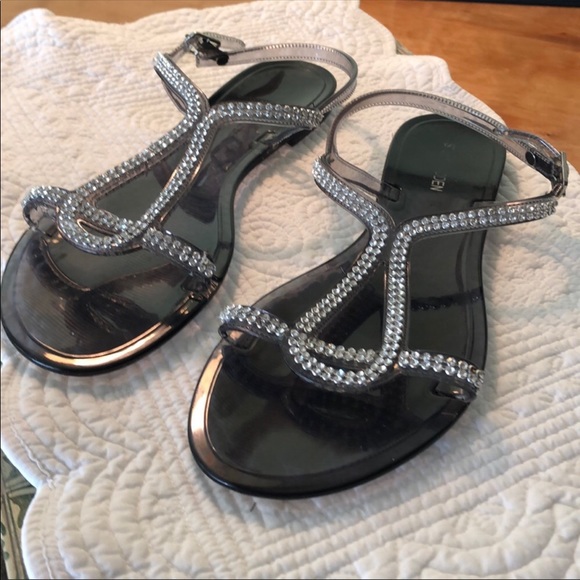 Steve Madden Unique Jelly Bean Rhinestone Sandals - Picture 5 of 8
